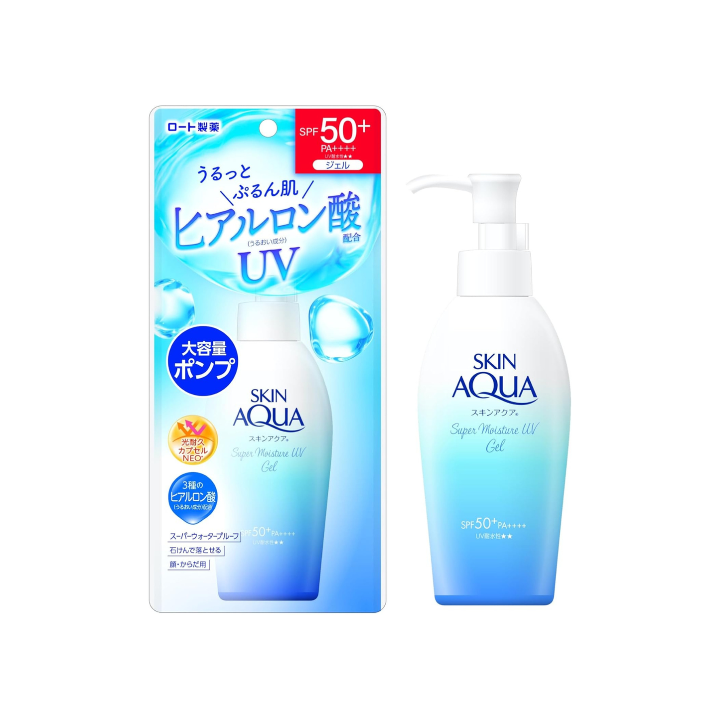 SKIN AQUA Super Moisture UV Gel - Pump 140g