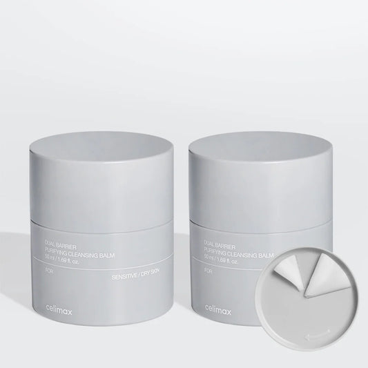 CELIMAX Dual Barrier Purifying Cleansing Balm – 50g (1+1 Set)