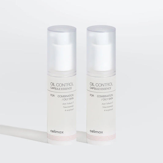 Cápsula de Essência CELIMAX Oil Control – 30ml (1+1 Conjunto)