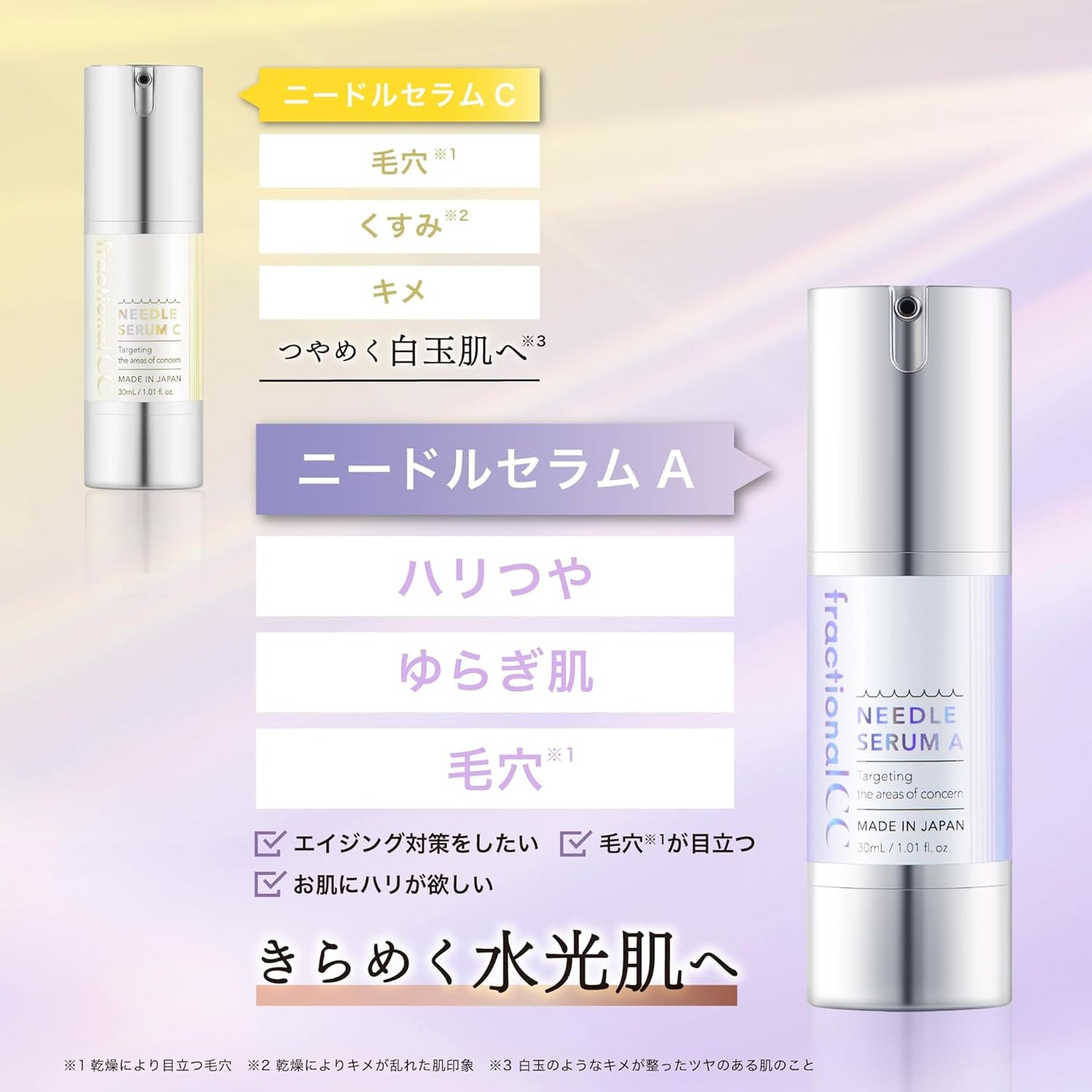 Fractional CC Needle Serum A - 30ml (Made in Japan)