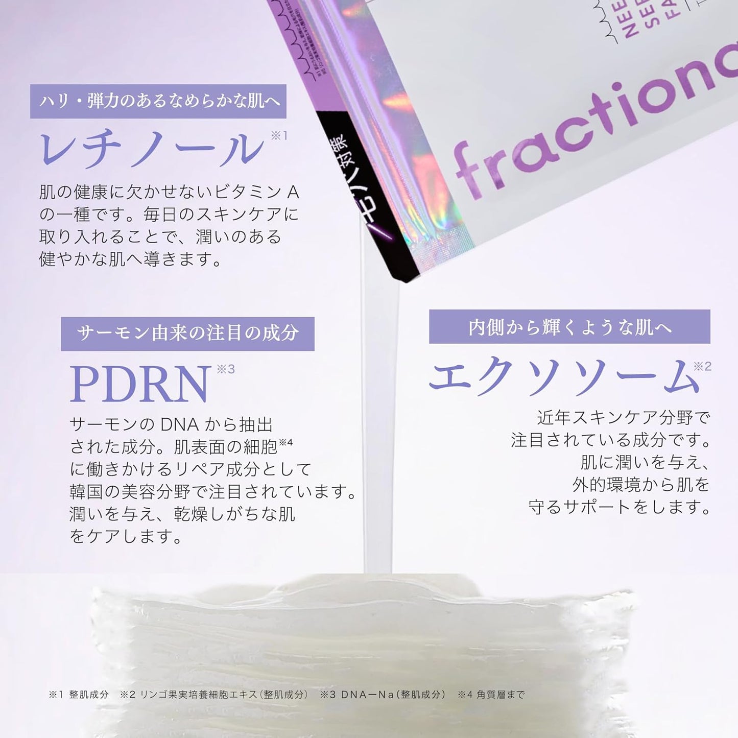 Máscara Facial Fractional CC Needle Serum A – 6 Folhas (Fabricado no Japão)