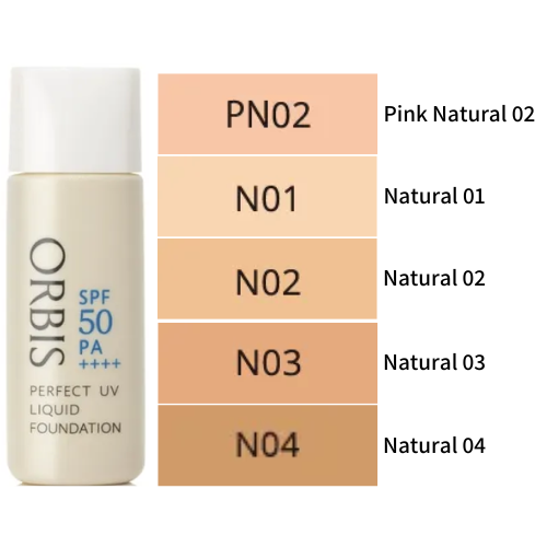 ORBIS Perfect UV Liquid Foundation SPF50 PA++++ (30ml)