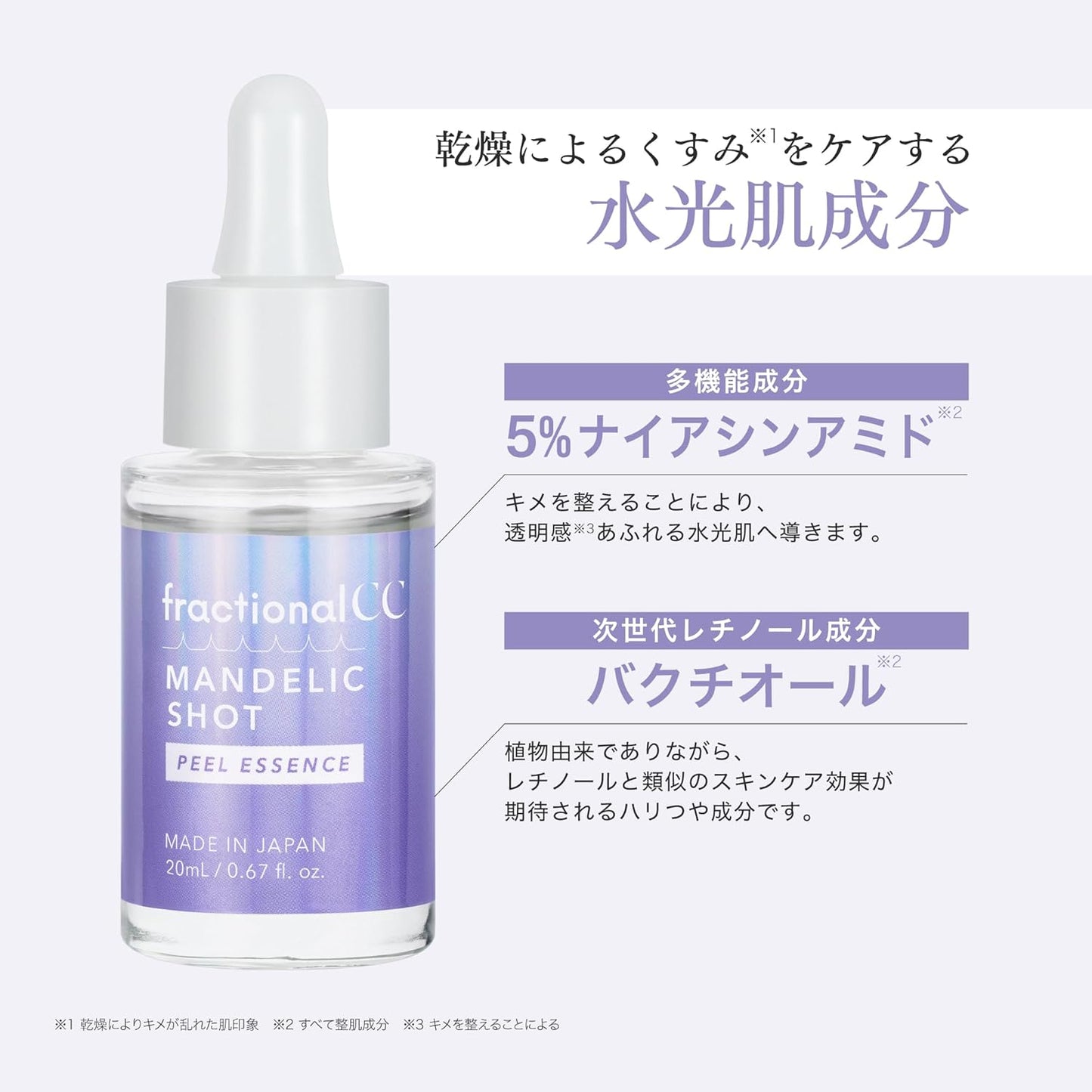 Fractional CC Mandelic Shot - 20ml (Made in Japan)