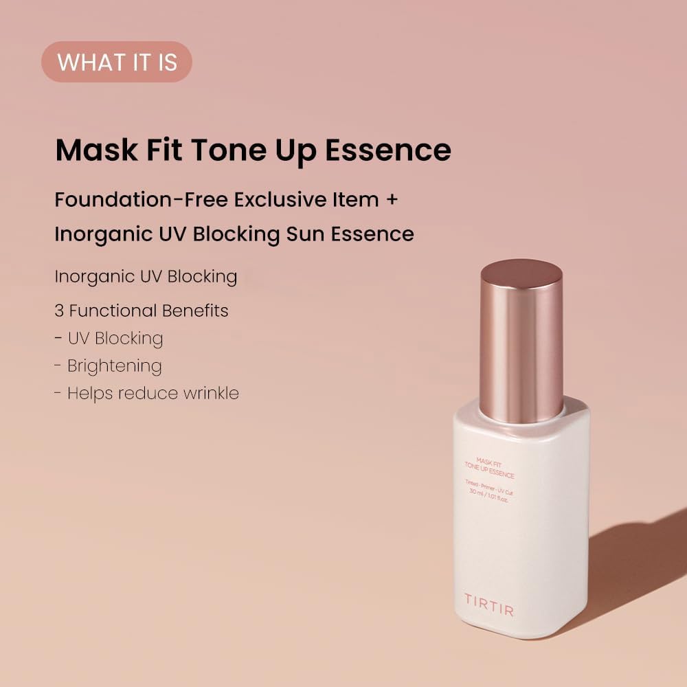 TIRTIR Máscara Fit Tone Up Essence Bege FPS30 PA++ 30ml