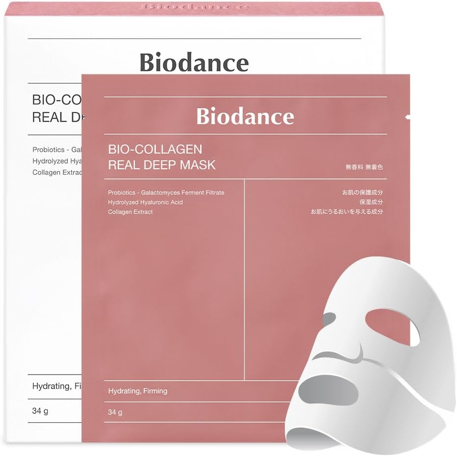 Máscara Biodance Bio-Collagen Real Deep (34 g x 4 folhas)