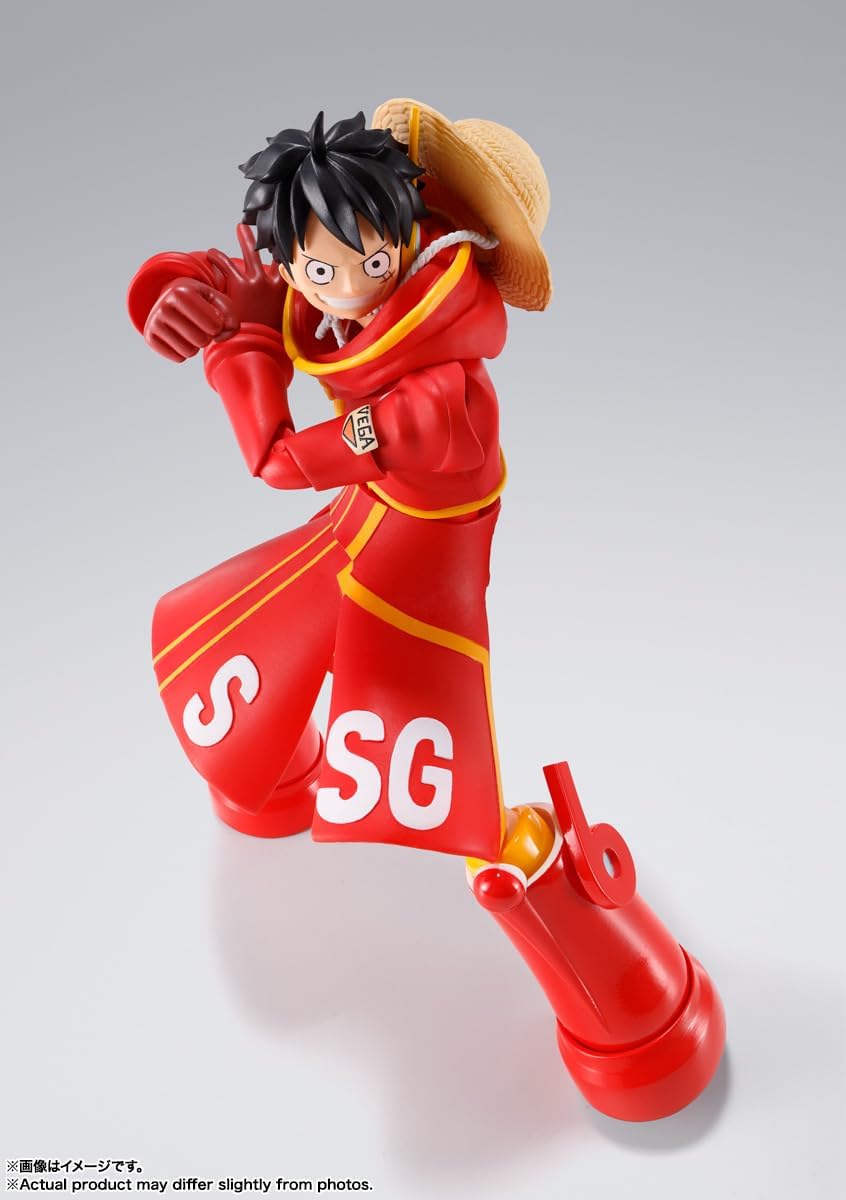 BANDAI - TAMASHII NATIONS S.H.Figuarts One Piece Monkey D. Luffy - Egghead Island Ver.