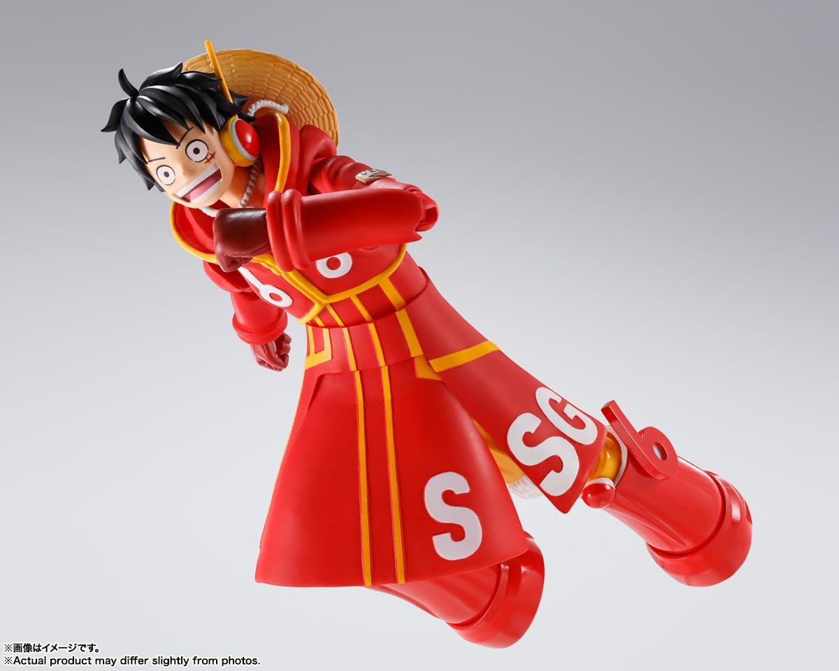 BANDAI - TAMASHII NATIONS S.H.Figuarts One Piece Monkey D. Luffy - Egghead Island Ver.