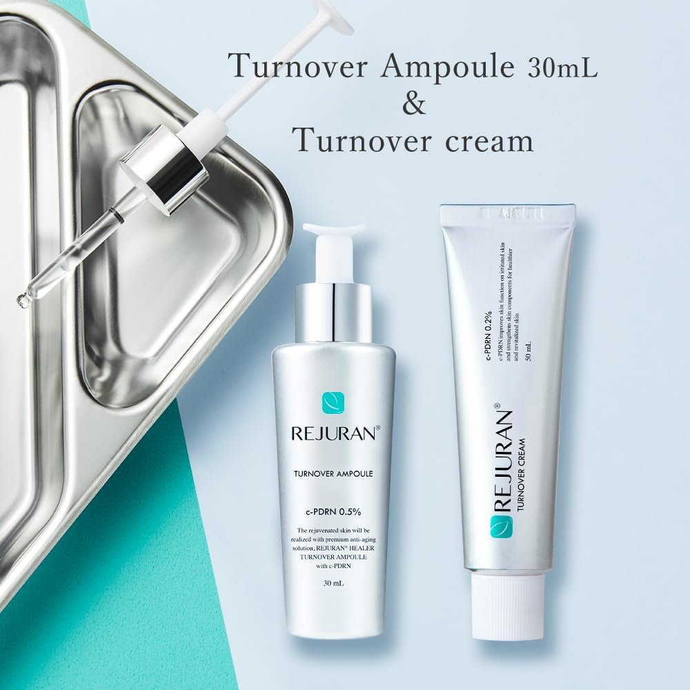 Rejuran Official Silver Set – Ampola Turnover 30ml + Creme Turnover 50ml