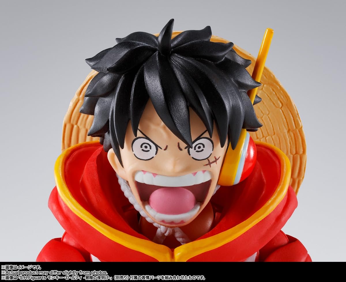 BANDAI - TAMASHII NATIONS S.H.Figuarts One Piece Monkey D. Luffy - Egghead Island Ver.