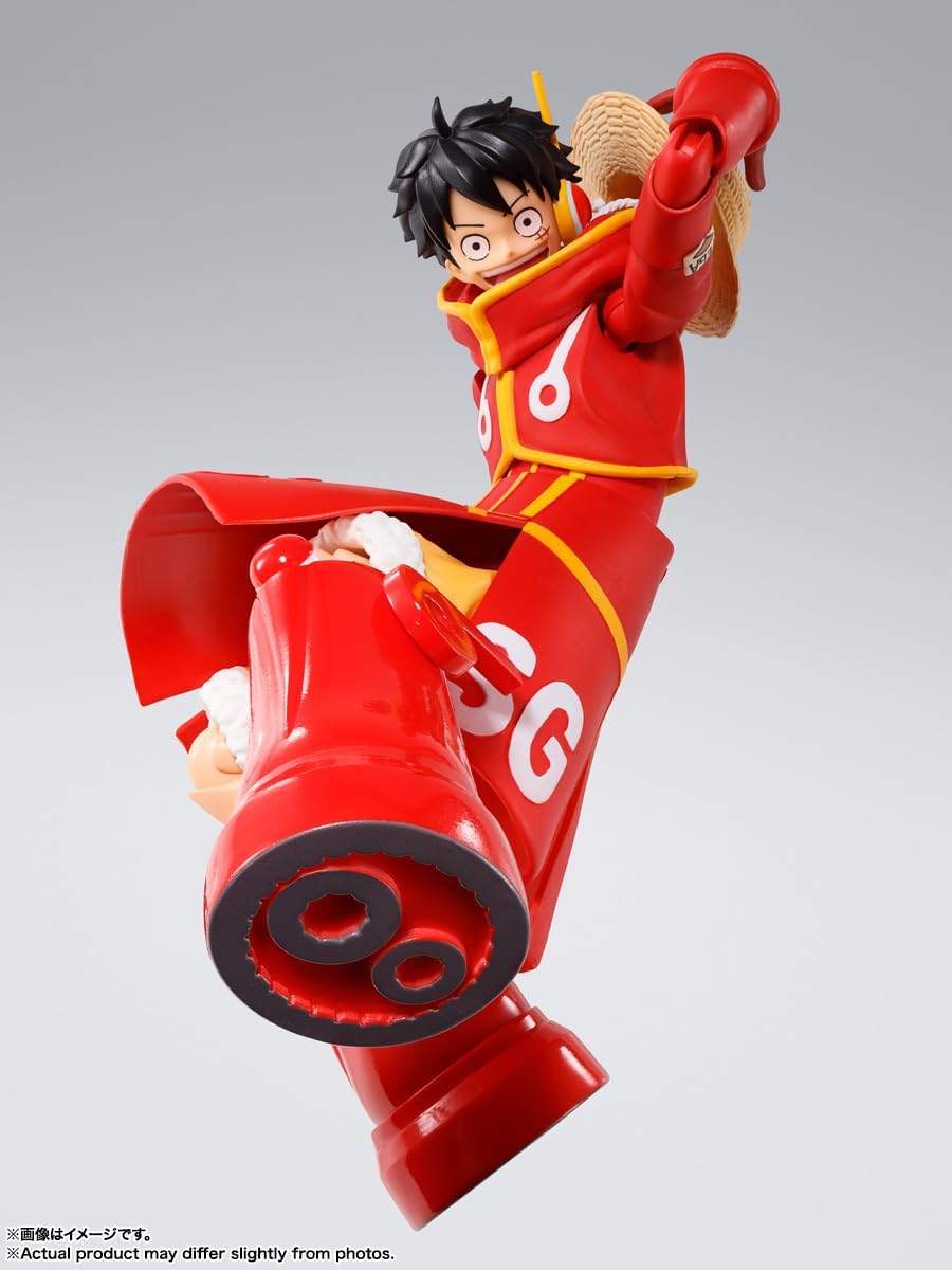 BANDAI - TAMASHII NATIONS S.H.Figuarts One Piece Monkey D. Luffy - Egghead Island Ver.