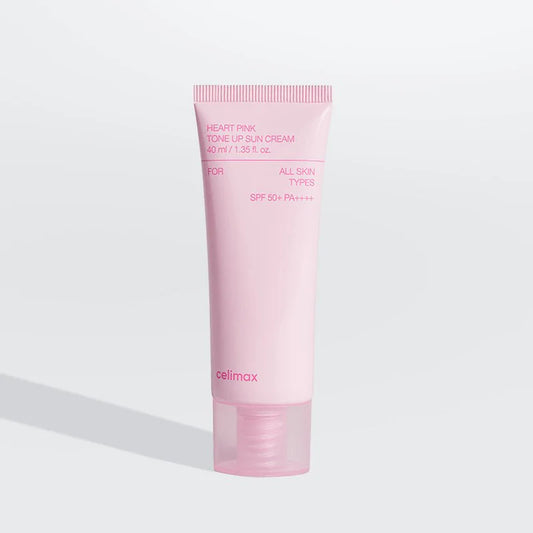 CELIMAX Heart Pink Tone-Up Sunscreen – 40ml SPF50+ PA++++