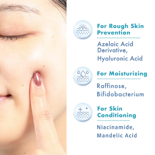 Máscara Facial Lululun Hydra-AZ com Ácido Azelaico (Cuidados com os Poros) - 7 unidades