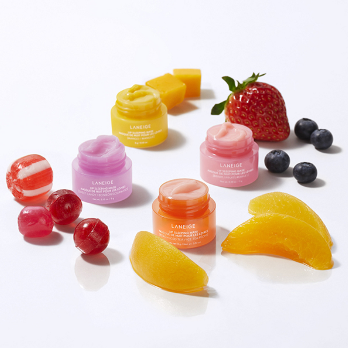 Laneige Dreamy Lip Kit – Lip Sleeping Mask 3g x 4