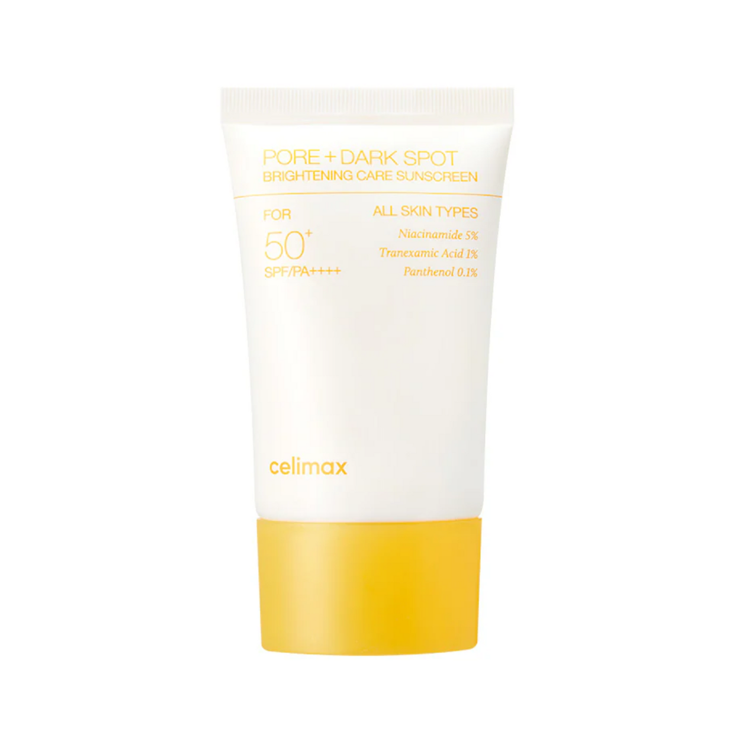 CELIMAX Pore + Dark Spot Clareador UV Cuidado FPS50+ PA++++ 50ml