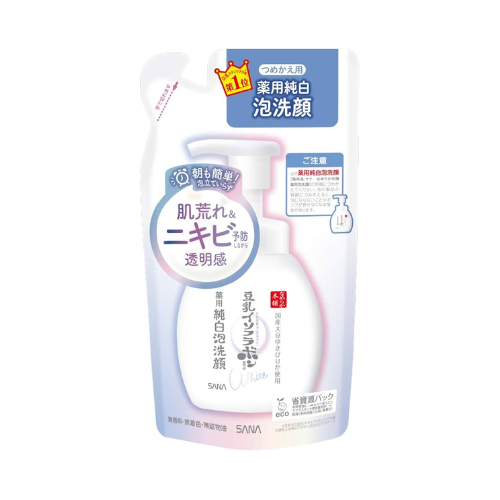 SANA NAMERAKAHONPO BRIGHTENING CLEANSING MOUSSE