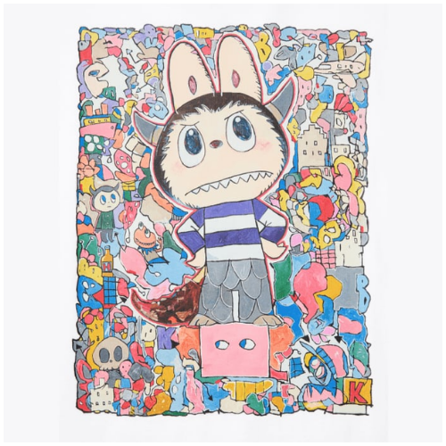 UNIQLO - POP MART UT Graphic T-Shirt Women | THE MONSTERS (WHITE)