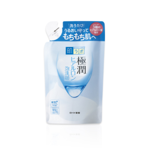 HADALABO Gokujyun Hyaluronic Foam Facial Wash