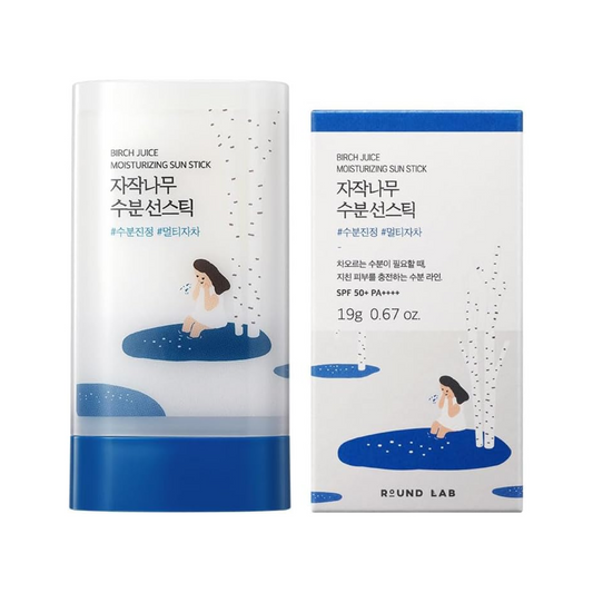 ROUND LAB Birch Juice Hidratante Solar em Bastão FPS50+ PA++++ 19g