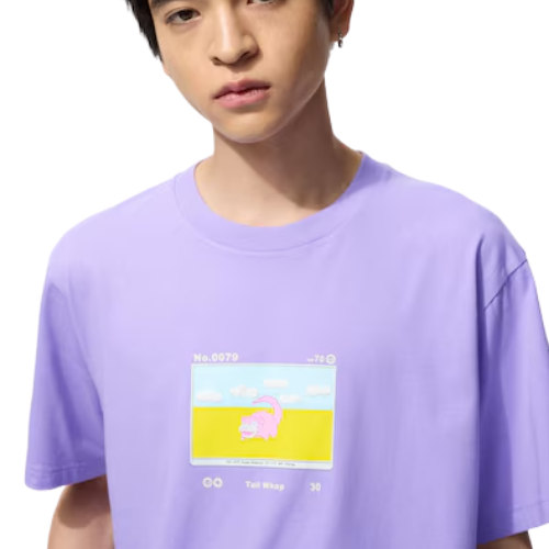 UNIQLO Pokémon UT Graphic T-Shirt | Slowpoke (PURPLE)