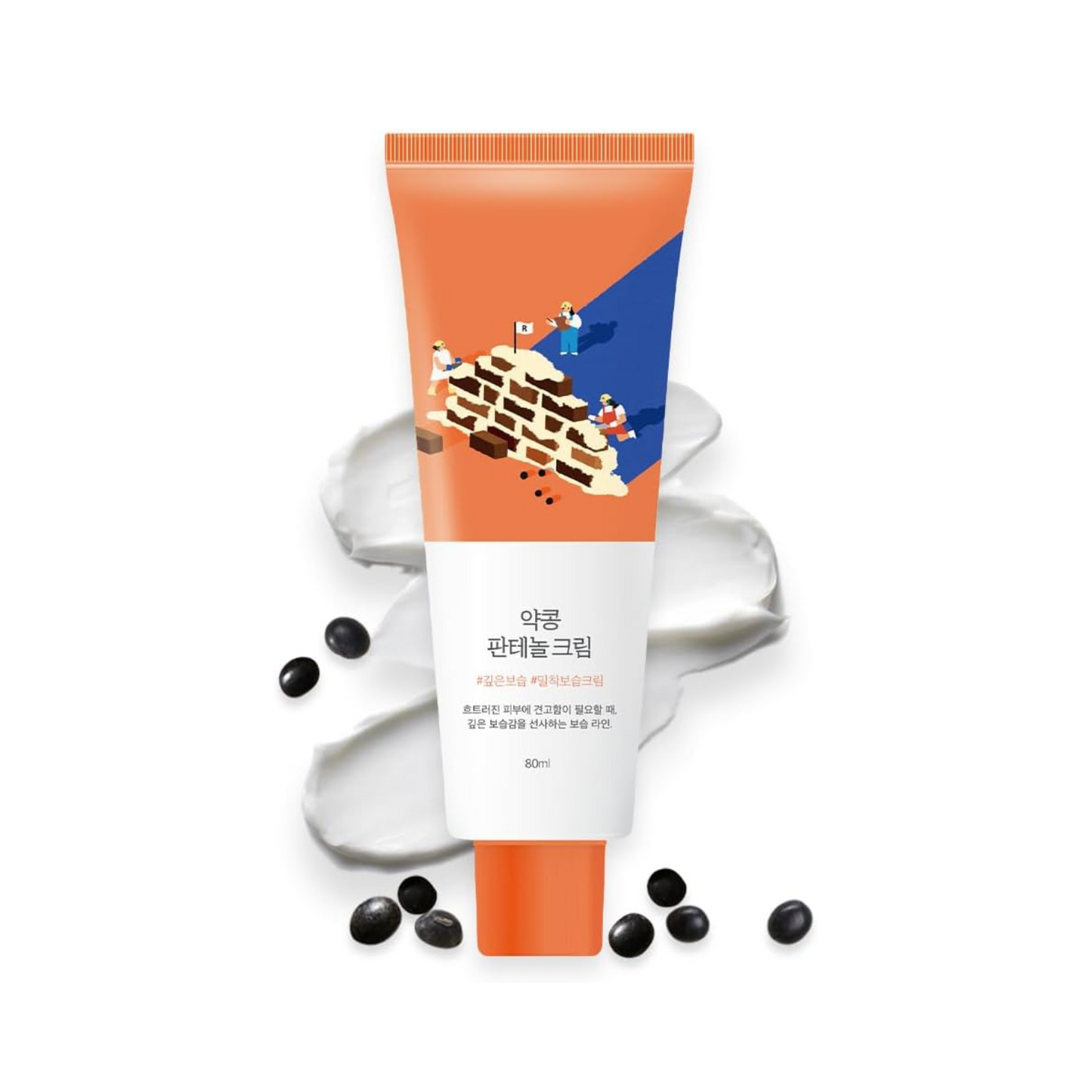 ROUND LAB Black Soybean Panthenol Cream 80ml