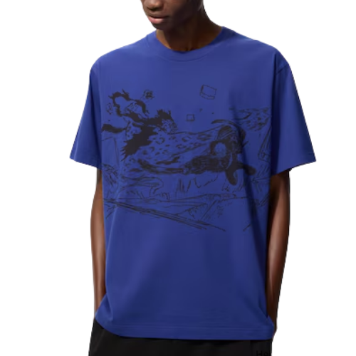 UNIQLO - ONE PIECE UT Graphic T-Shirt | Lucci and Zorro (BLUE)