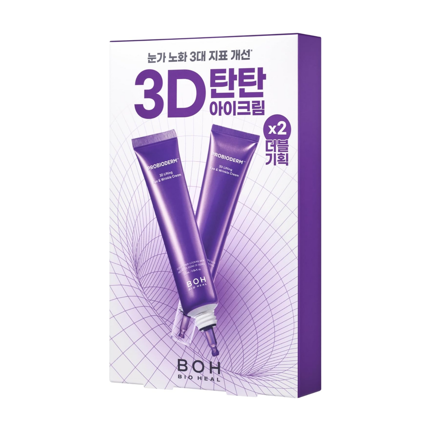 BIOHEAL BOH Eye Cream with Peptides – Firming & Moisturizing (25ml × 2)