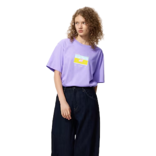 UNIQLO Pokémon UT Graphic T-Shirt | Slowpoke (PURPLE)