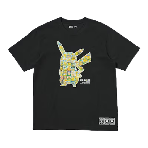 UNIQLO Pokémon UT Graphic T-Shirt | Pikachu (BLACK)