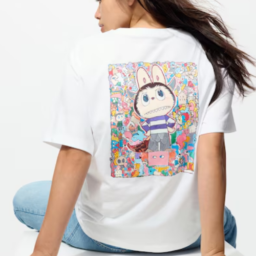 UNIQLO - POP MART UT Graphic T-Shirt Women | THE MONSTERS (WHITE)