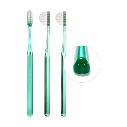 Kiseki no Oral Care – Escova de Dentes Milagrosa Triângulo (Formato de Pirâmide) – Conjunto de 3 peças Média/Regular