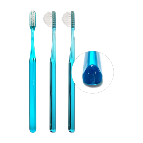 Kiseki no Oral Care – Escova de Dentes Milagrosa Triângulo (Formato de Pirâmide) – Conjunto de 3 peças Média/Regular