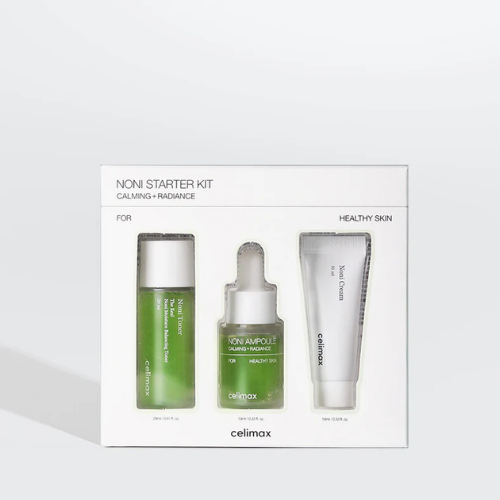 CELIMAX Noni Starter Kit – Mini Set (Toner 20ml + Ampoule 10ml + Cream 10ml)