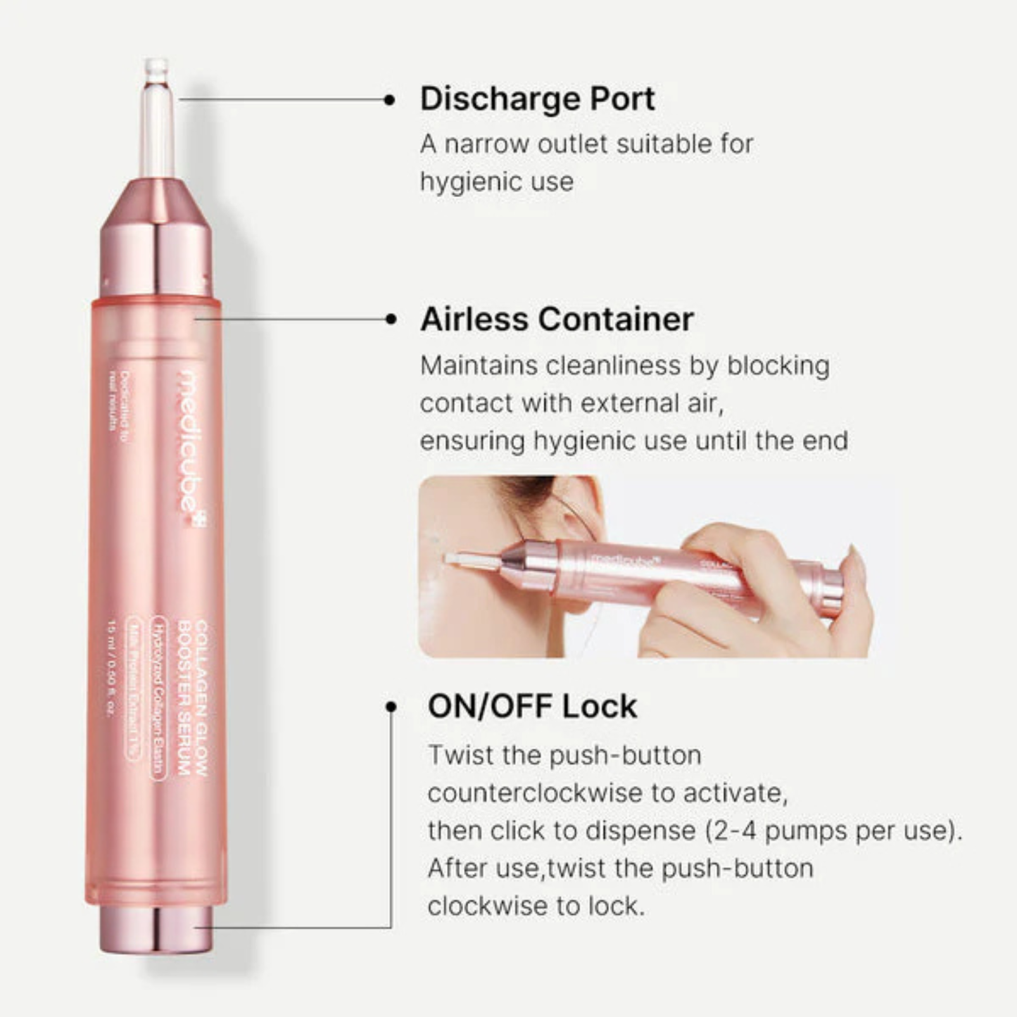 MEDICUBE Collagen Glow Booster Serum – 15ml