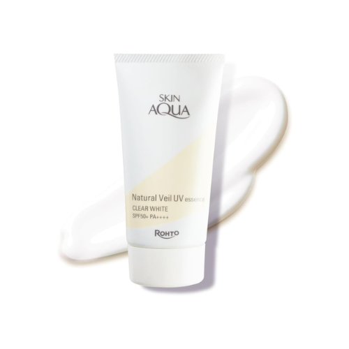 SKIN AQUA Natural Veil UV Essence Clear White 50g