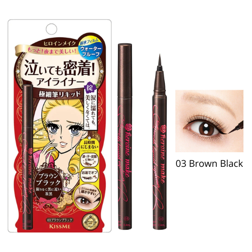 Delineador Líquido Heroine Make Smooth Super Keep 0,4ml