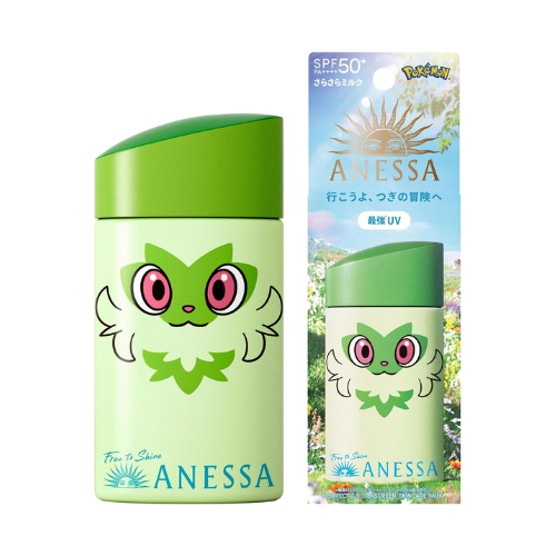 ANESSA × Pokémon Perfect UV Skin Care Milk 60ml (Edição Limitada)