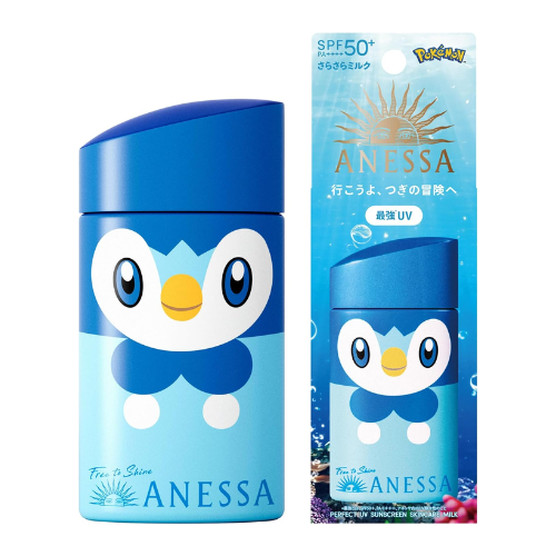 ANESSA × Pokémon Perfect UV Skin Care Milk 60ml (Edição Limitada)
