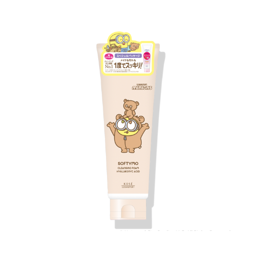 Softymo Cleansing Wash (Hyaluronic Acid) 190g - Minion Limited Edition
