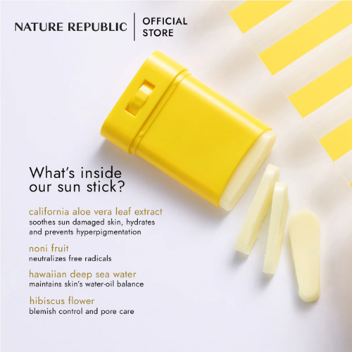 NATURE REPUBLIC CALIFORNIA ALOE FRESH POWDERY SUN STICK SPF50+PA++++ (24g)