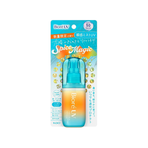 Biore UV Aqua Rich Aqua Protect Mist 60ml – Spice Magic (Limited Edition)