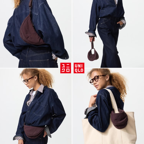 UNIQLO Round Ultra Mini Bag
