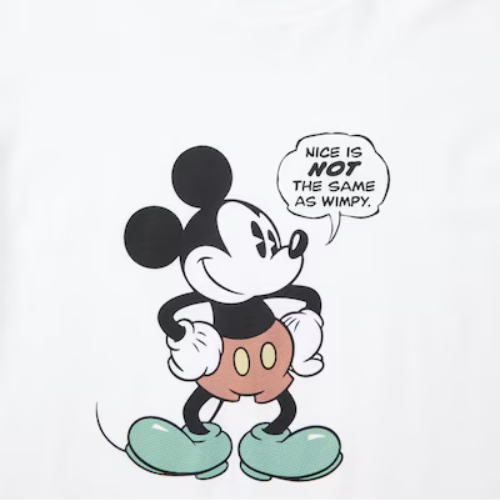 UNIQLO MAGIC FOR ALL TIMELESS UT Graphic T-Shirt | Mickey Mouse (WHITE)