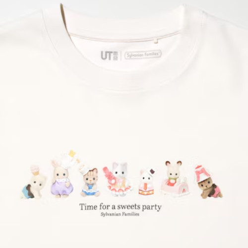 UNIQLO Sylvanian Families UT Graphic T-Shirt (OFF WHITE)