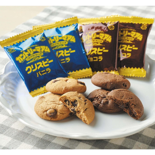 Fujiya Country Ma'am Crispy Vanilla & Chocolate – 18 Pieces (163g)