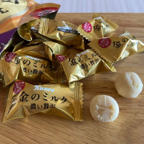 KANRO Rich & Premium Golden Milk Candy – 80g