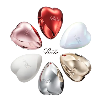Escova ReFa Heart – Escova de cabelo que desembaraça e dá brilho