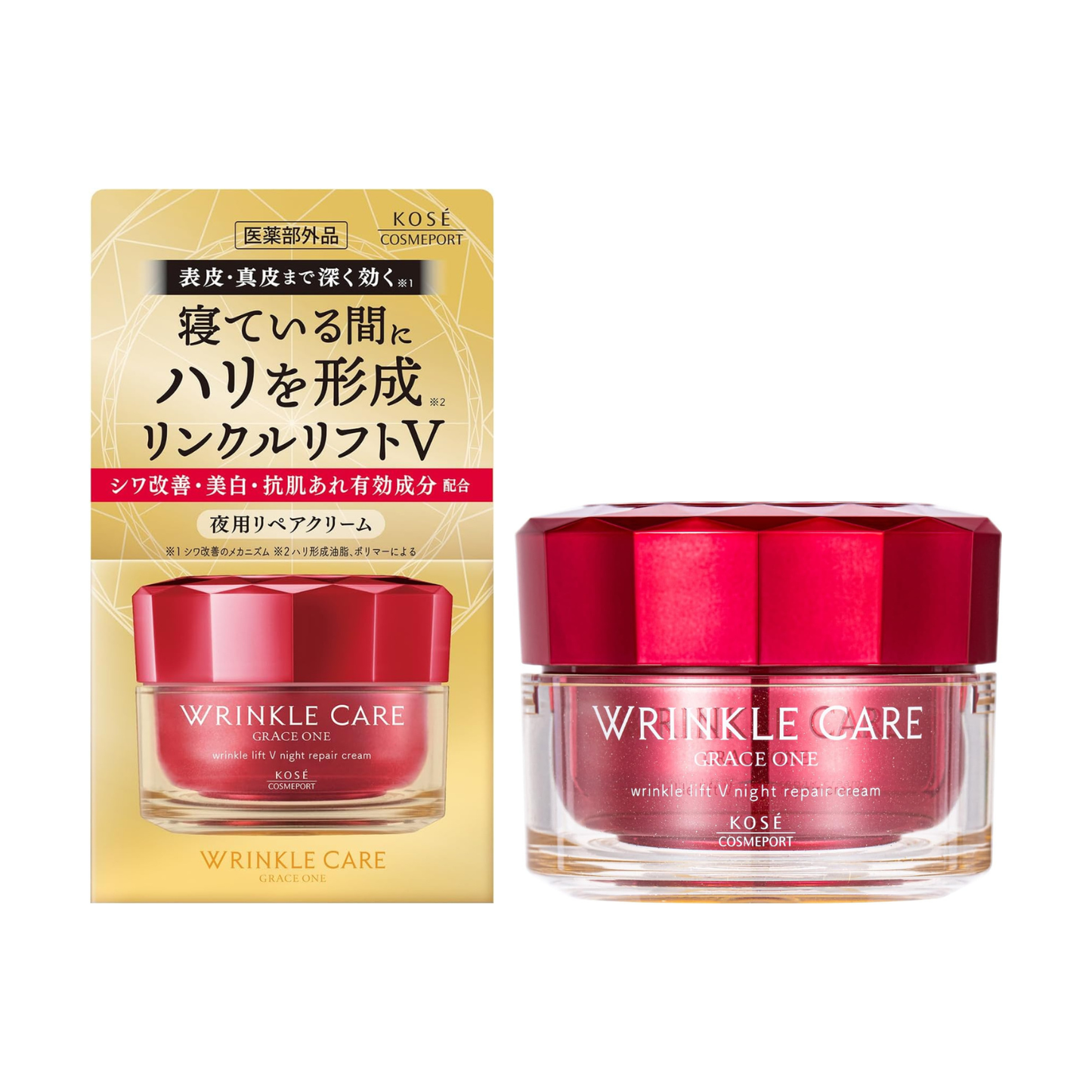 GRACE ONE Wrinkle Lift V Night Repair Cream – 50g