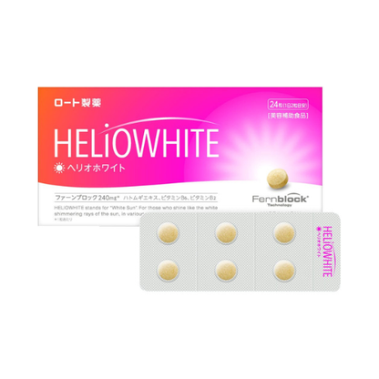 Rohto HELiOWHITE Beauty Supplement 24 Tablets
