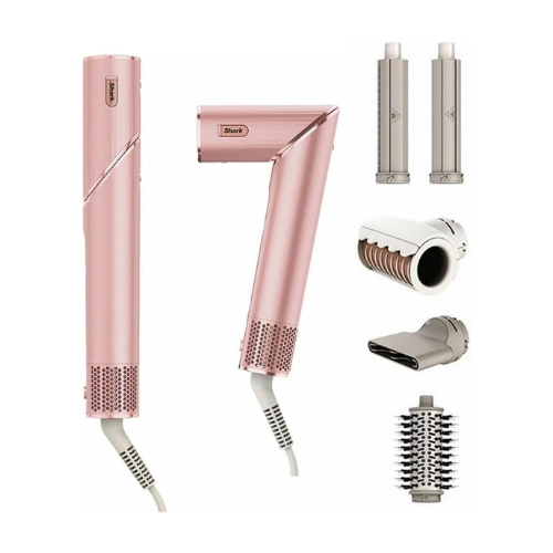 مجفف الشعر متعدد الاستخدامات Shark FlexStyle – HD434JPK (لون الفلامنجو الوردي)