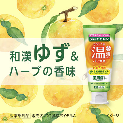 Pasta de dentes Kao Deep Clean Medicada Aquecida 85g